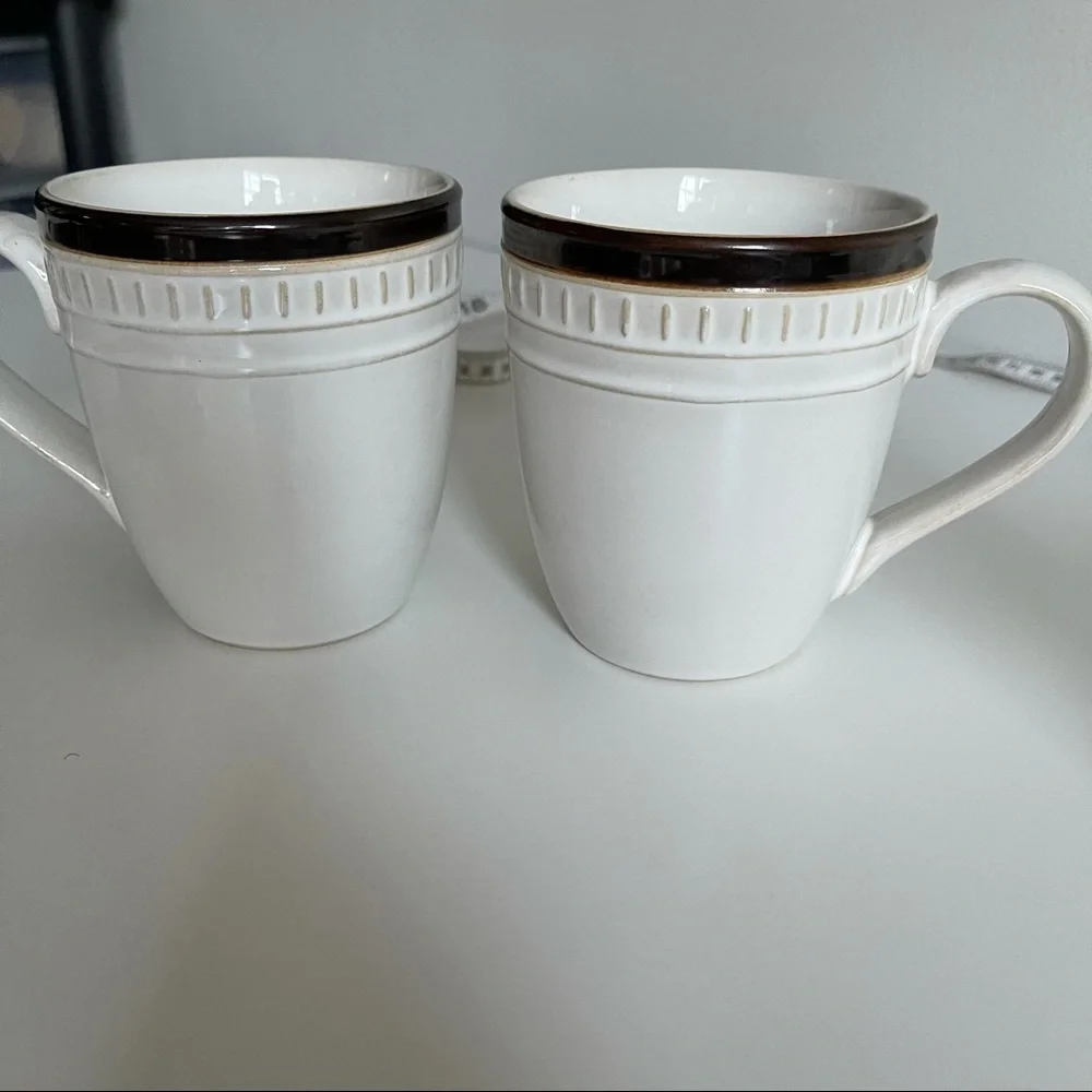 2 FOOD NETWORK BISCOTTI Mugs - Picture 1 of 6